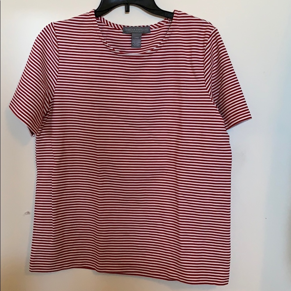 💌❤️🔖 Jessica Holbrook Striped Top